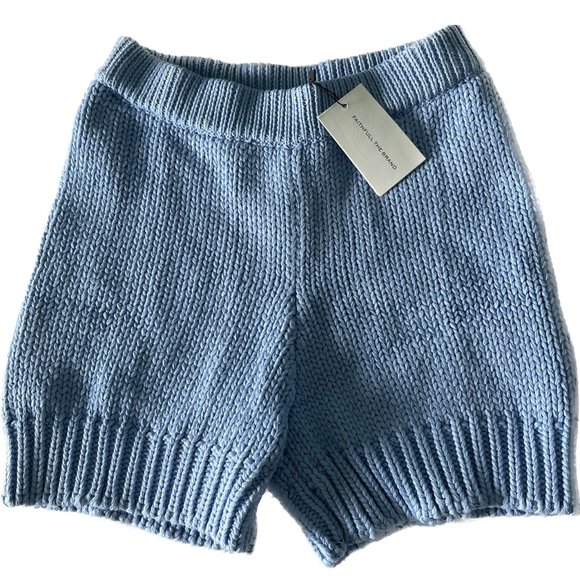 NEW | Faithfull The Brand | Myles Knit Shorts | Medium | Size 6 - Picture 3 of 5
